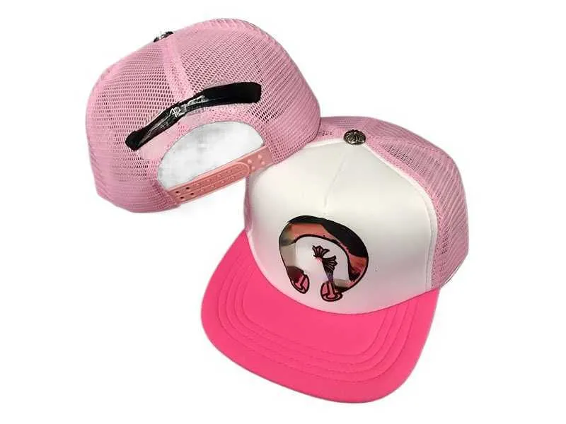 Ball Caps Ch Casquette Designer Leigner LETTRES BROIDED ROSE TRUCKER FASE STREET HIP HOP Baseball Hat Casual Casc