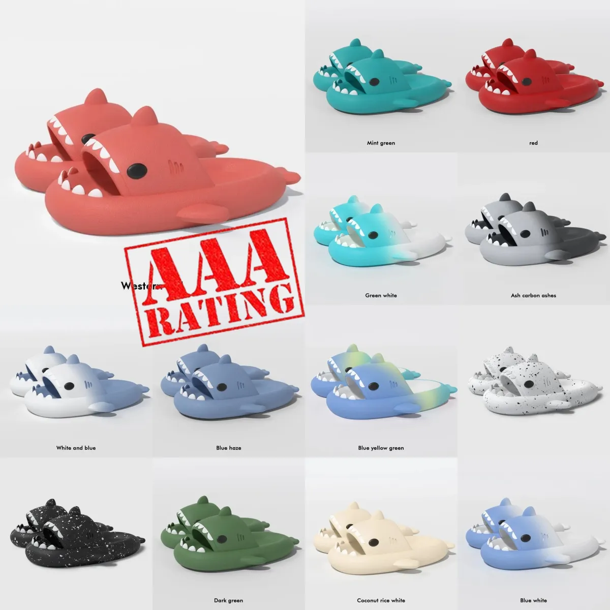 nouveau coureur de mousse designer pantoufles de requin curseurs hommes femmes enfants diapositives rose bleu gris oreiller diapositives sandales doux épais coussin pantoufle nuage glisser chaussures d'intérieur