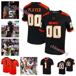 Mathias Malaki-Donaldson Oregon State Beavers Football Jersey Nathan Elu John Dunmore Jake Overman Makiya Tongue Tristan Gebbia Andrew Chatfield Jr. Trey Lowe OSU