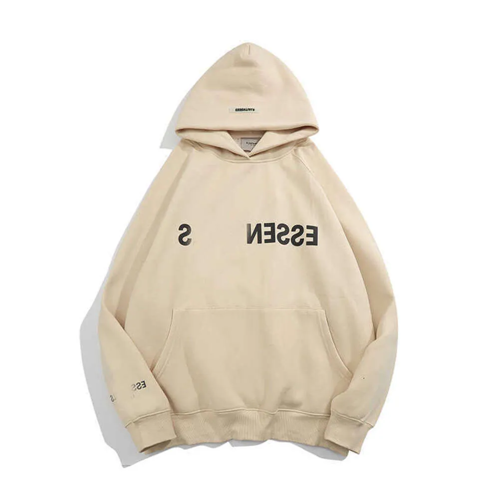 ESS MUSS HOODIE Хлопковая футболка Дизайнер Классик Вестс CPFM Kanyes Ye, должно быть, рождается свыше печатные женские жены Yzys Vintage Pulver Hoode дешевый Loe Qing