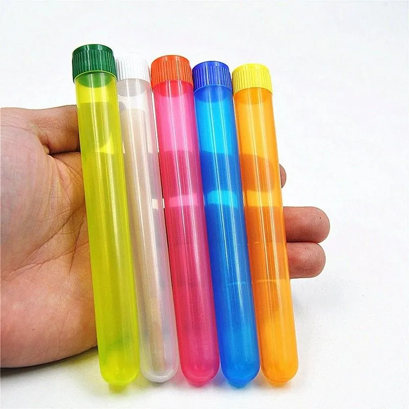 Doob Cones Tube Cigarette Storage Case Airtight Packaging Vial Tube Waterproof Pill Box for Rolling Papers