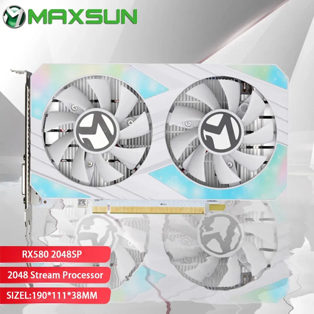 DHgate.com:MAXSUM Original RX 580 8GB Graphics Card: Radeon RX580 8G ...