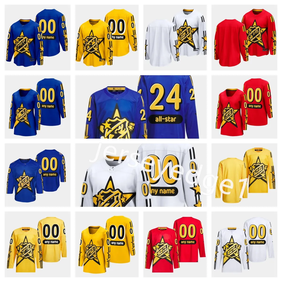 2024 All-star Game Jersey Nikita Kucherov Auston Matthews Jack Hughes Alex DeBrincat Sebastian Aho Travis Konecny Mathew Barzal Brady Bobrovsky on sale