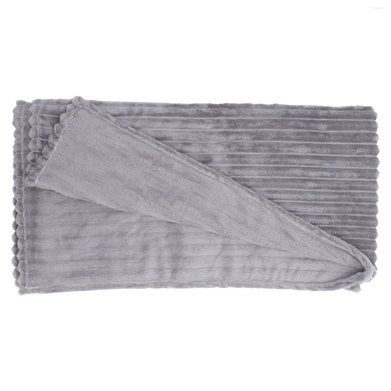 Couvertures Couverture en peluche Bureau Sieste Chaud Le tissu Dormir Polyester Jeter Maison Doux Bébé Hiver
