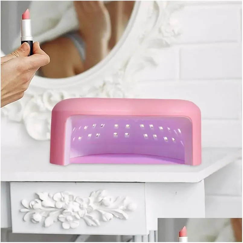 Nail Dryers Led Lamp 180W 36 Beads Gel Art Curing For Starters Drop Delivery Health Beauty Salon Othbb