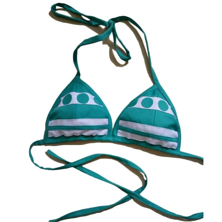 En bit nami cosplay costume sexig bikini endast top2951