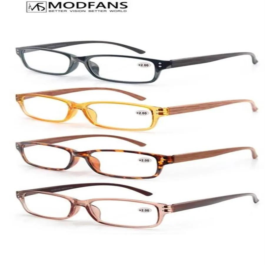 Hommes lunettes de lecture femmes bois Look cadre presbyte verre clair carré rectangulaire lunettes 2020 dioptrie 1 1 5 175 2 2 5 275258O