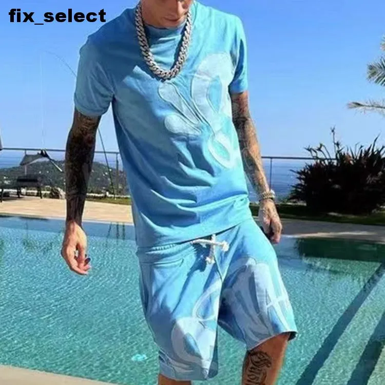 Syna World 2-teiliges Set T-Shirt & Shorts - Oversized Unisex Sommer Outfit - Y2K Hip Hop Style