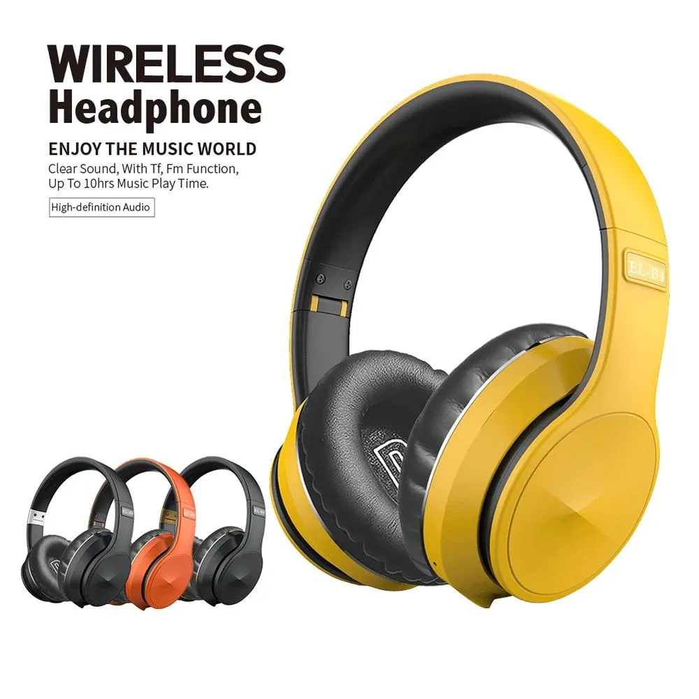 Kopfhörer Bluetooth 5.0 Kopfhörer Gaming Headset Drahtloser Sportkopfhörer für Telefon IOS Android Laptop Unterstützt kabelgebundenes TF FM mit Mikrofon