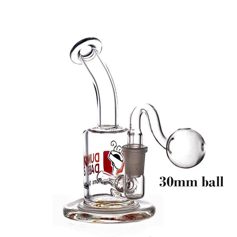 14mm Vrouwelijke Dab Rig Glazen Bongs Waterpijpen Inline Perc Rokende Waterpijpen 14mm Joint Recycler Ashcatcher Bong met Mannelijke Glazen Oliebrander Pijp Groothandelsprijs