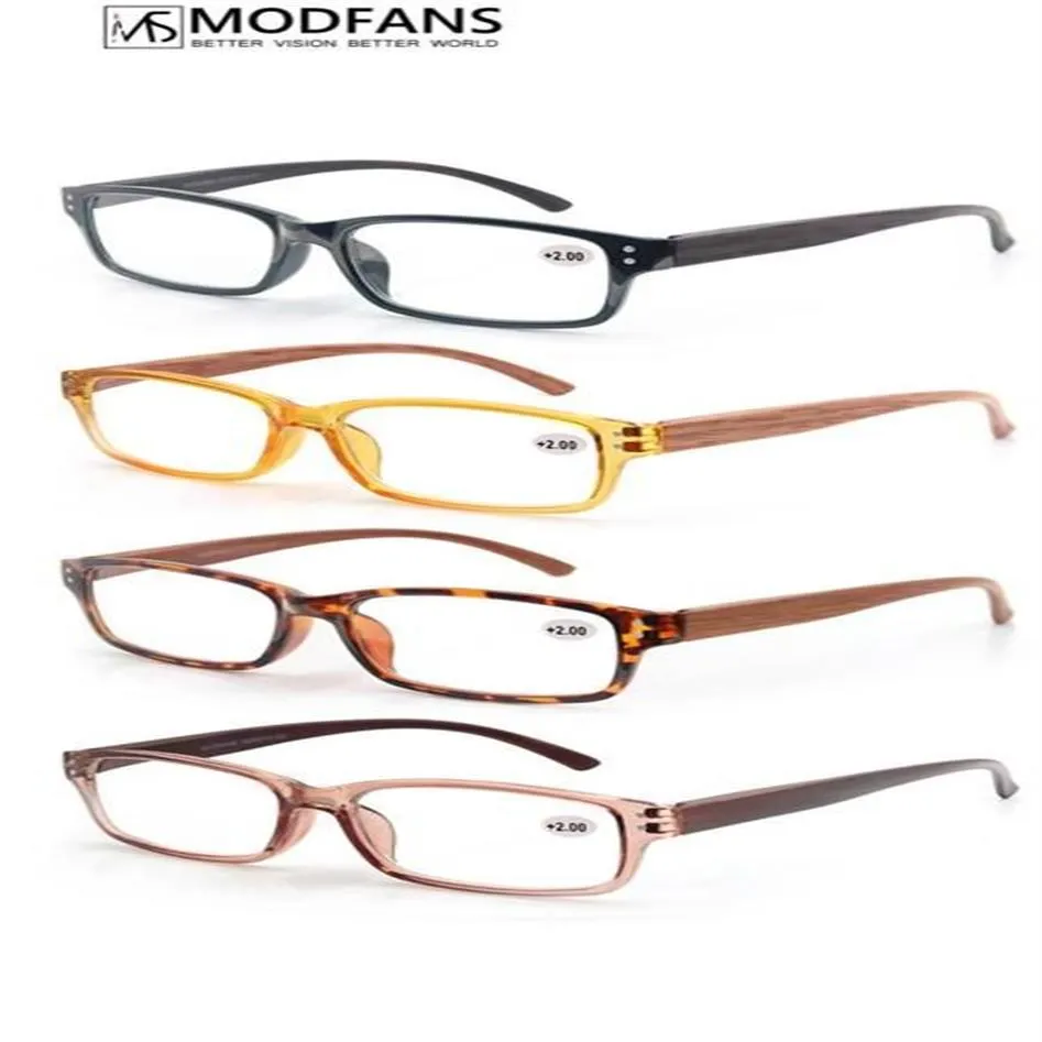 Mannen Leesbril Dames Houtlook Frame Verziend Helder Glas Vierkant Rechthoekige Brillen 2020 Dioptrie 1 1 5 175 2 2 5 275248C