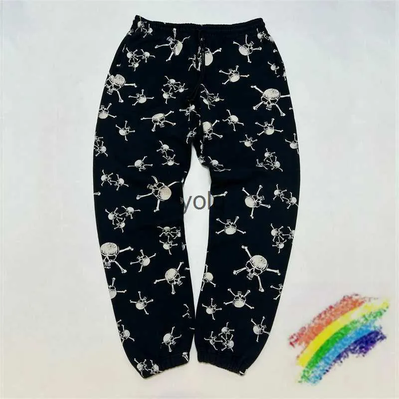 Calças masculinas Saint Michael Sweatpants Homens Mulheres 1/1 Melhor Qualidade Jogger Calças Calças Oversized Calças