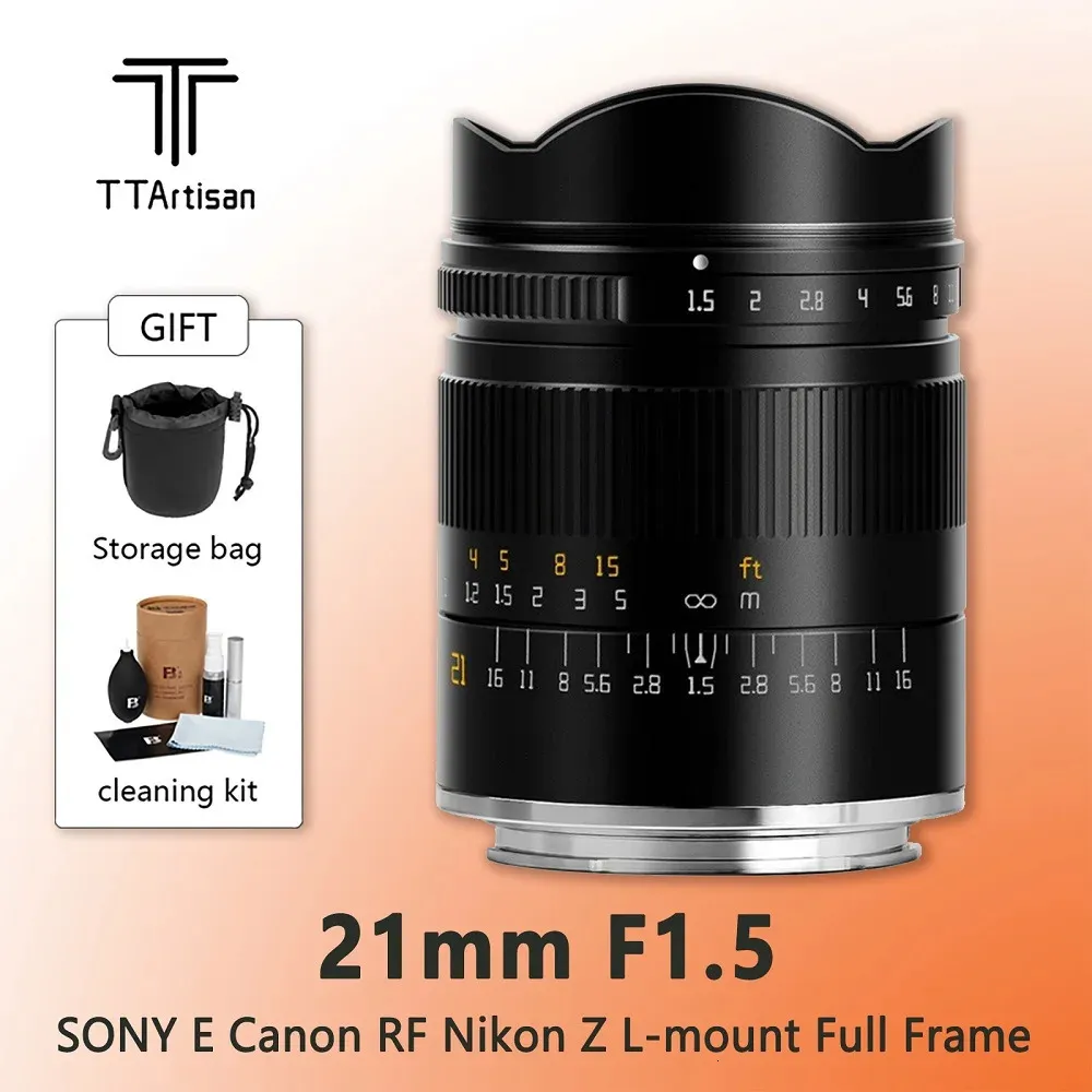 2024 Full Frame Camera Lens TTArtisan 21mm With E RF Z Sigma
