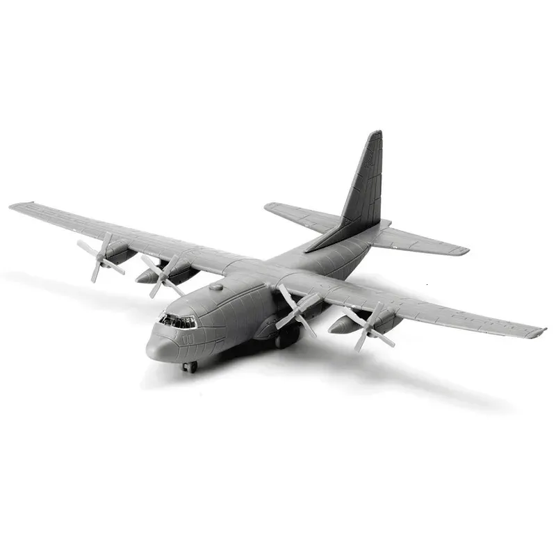 4D 1 144 Estados Unidos Lockheed C 130 Hercules Ensamblaje Modelo Militar Avion De Juguete 240115 De 14 08 DHgate