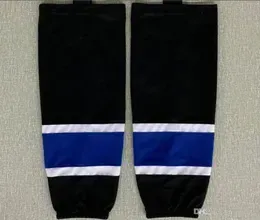 2020 Ice hockey socks training socks 100 polyester practice socks hockey equipment men youth kids black7851279