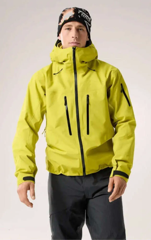 arcterxs ARC Jacket Three Layer Outdoor Zipper Jackets Waterproof Warm for Sports Men Women SV/LT GORE-TEXPRO Casual Lightweight Hiking 5112ESS