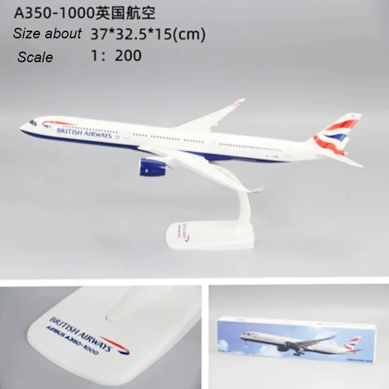 British Airways Airbus A350 1000 A350 1:200スケール航空機 British Airways Airbus A350 1000 A350 1:200スケール航空機