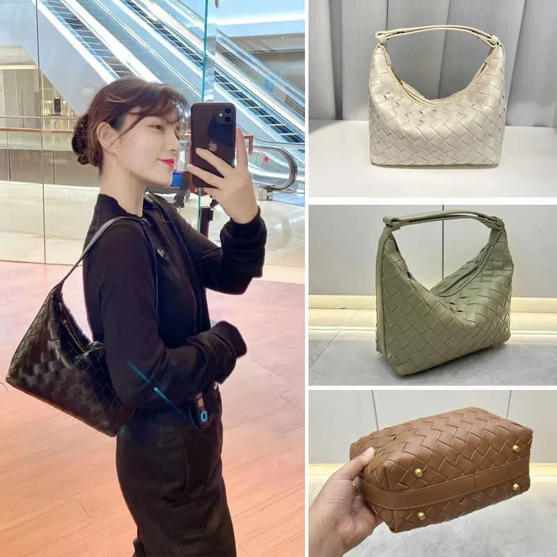 Designer de luxe Jodie sacs grand sac à bandoulière Jodie adolescent mini sac à main jodies boulette tricot sacs à main femmes pochette en cuir souple sac sous les bras