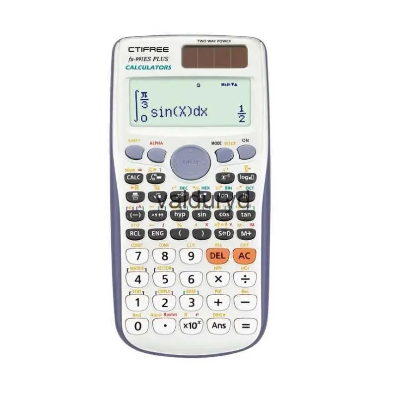 حاسبة الآلات الحاسبة لـ FX-991ES-PLUS الأصلية الحاسبة العلمية 417 فصحت لطلاب جامعة الثانوية