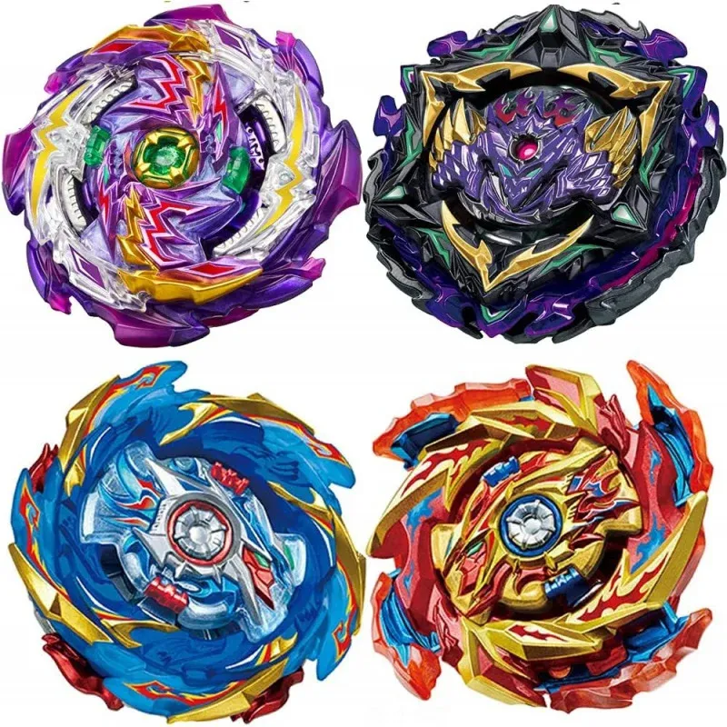 4 Bey Beyblade Burst Metal Fusion Attack Set fête d'anniversaire garçons enfants jouet cadeau haute Performance bataille 240116