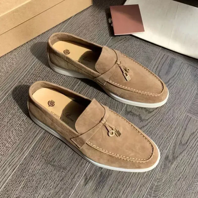 Kid Shoe Summer Charms Walk Casual Shoe Size 32-46 Designer Dress Shoes Sandal Women Loafer Flat Leather Men Piana Outdoor Sneaker Hike Shoe