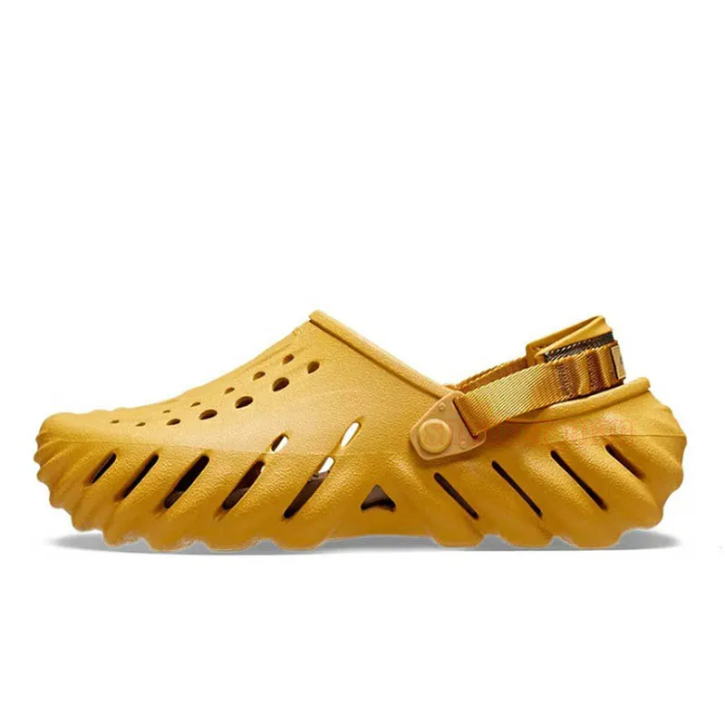 Crocs yellow 2025 slides