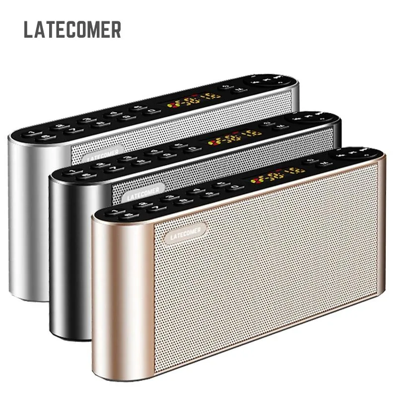 Latecomer Q8 nouveau haut-parleur Bluetooth haute définition double haut-parleurs sans fil portables avec micro TF FM haut-parleurs Radio boîte de son