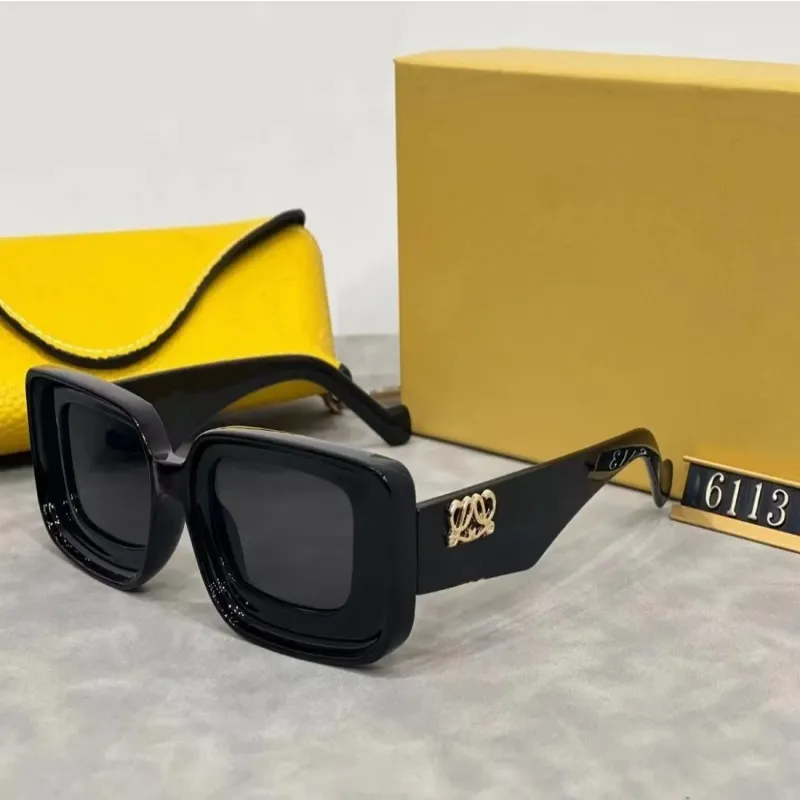2024 Top Luxury Square Frame Sunglasses Polaroid Lens Designer Womens