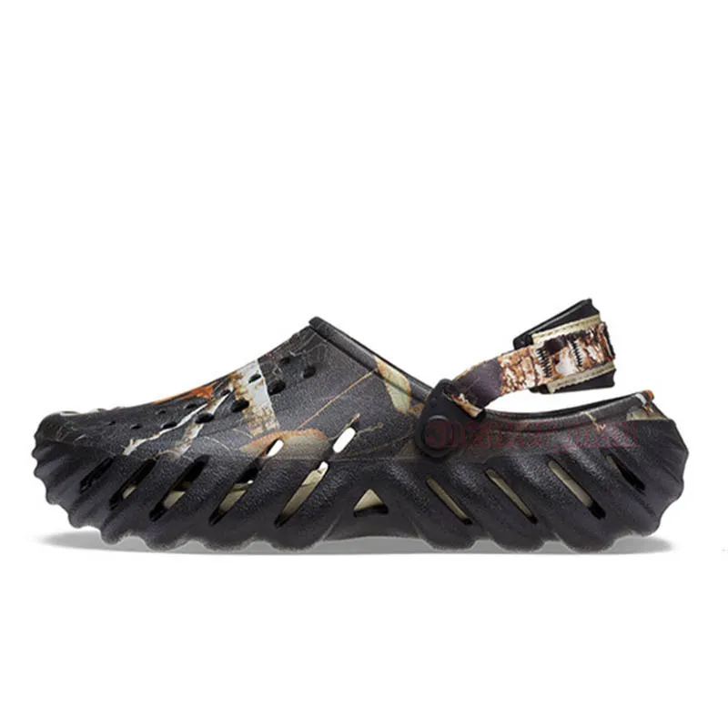 2024 Top Designer mens women croc charms sandals slides platform croos sandal Buckle Salehe Bembury Triple Black classic crocc sliders slippers