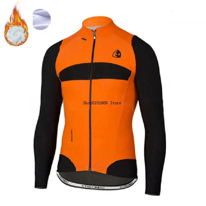 Etxeondo Winter Thermal Fleece Cycling Jackets Bicycle Long Sleeve Windproof Clothing Bike Maillot Jersey 240116 From Pang06 17.55 DHgate.Com