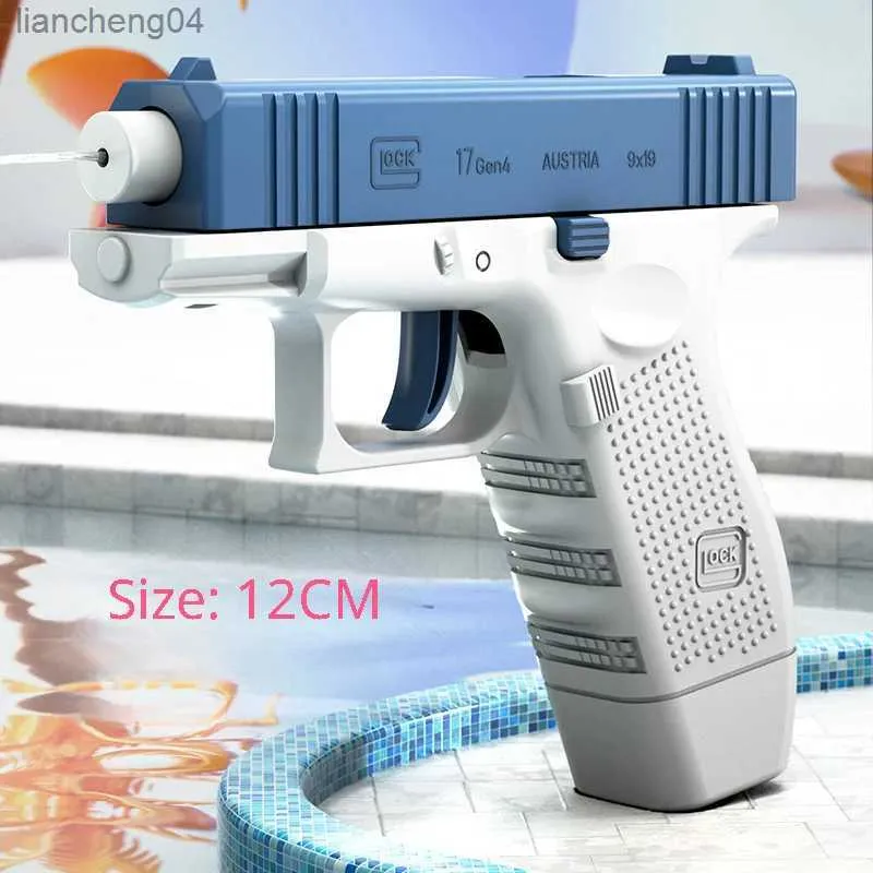 Sand Play Water Fun Manual Child Water Gun Automatic Reboring Water Spray Ultra Long Range Water Gun Children's Water gun Toy