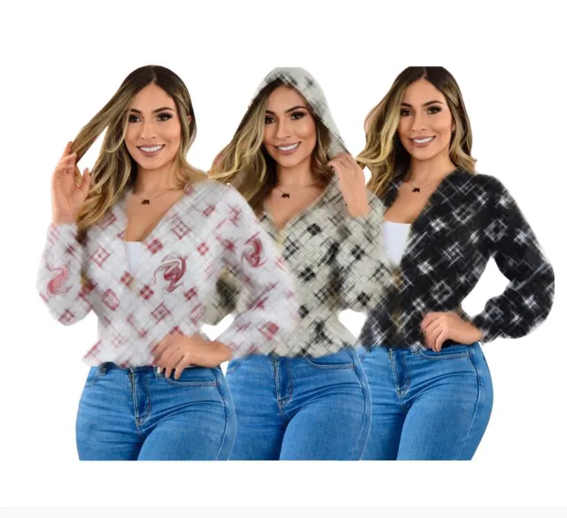 2024 NIEUWE Damesblouses luxe designeroverhemden Mode Klassiek V T-shirt Plus Size Casual top met lange mouwen