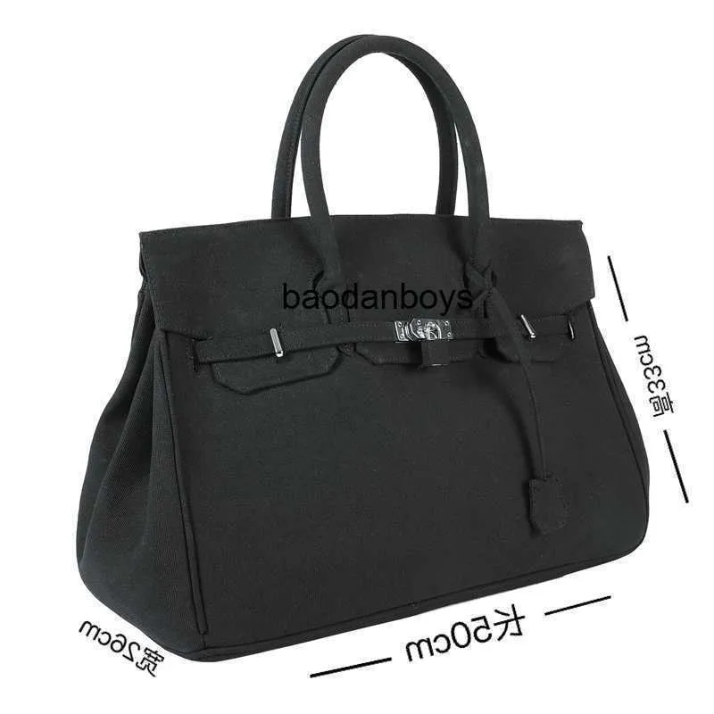 Fashion Handbag Totes 50cm 50cm Black Capacity Canvas withSIIS