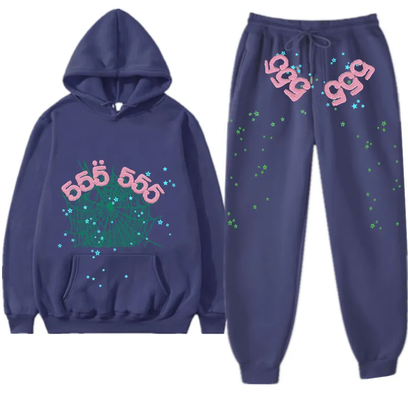Men's and Women's Spider Hoodie Tracksuit, Designer Hoodie, Pink Sweatshirt, Y2K Pullover, S-2XL Men's and Women's Spider Hoodie Tracksuit, Designer Hoodie, Pink Sweatshirt, Y2K Pullover, S-2XL