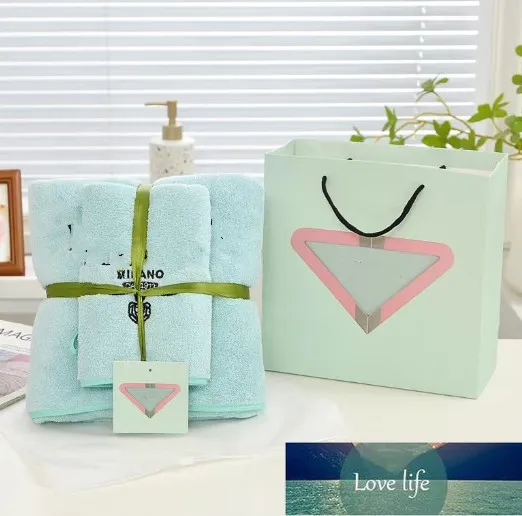 New Bath Towels set Two Piece Set Four Colors Coral Velvet Towels Fashion Dormitory Bathing Absorbent Quick drying Beach Towel