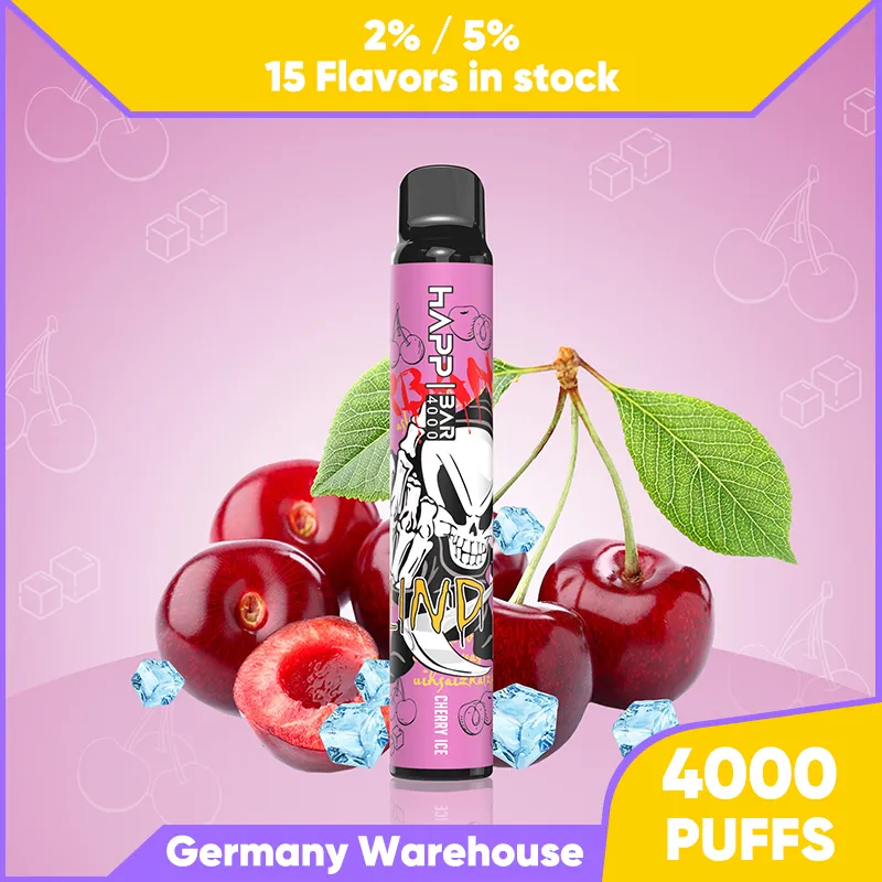 China fabrieksprijs 4k bladerdeeg 4000 vape Wegwerpartikelen Vapes Pen Elektronische sigaretten 8 ml Pod Mesh Coil 15 smaak 850 mAh 2% 5% Apparaat en zigarette