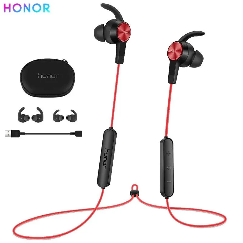 Hörlurar Ny Honor Xsport AM61/AM66 Bluetooth inear trådlös hörlurar trådlös anslutning med mic headset support huawei xiaomi