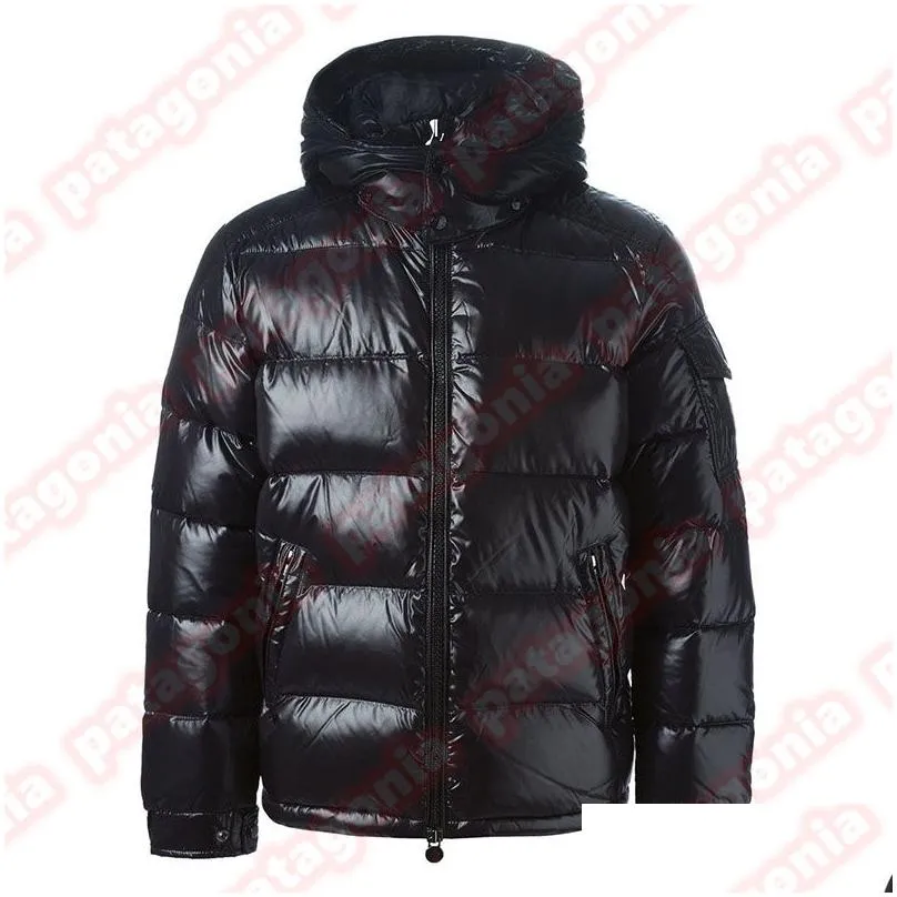 Erkekler Aşağı Parkas Puffer Ceket Parka Kadın Klasik Katlar Açık Sıcak Tüy Kış Uni Coat Outwear Çiftler Giysiler Asya Boyut Drop OTRWS