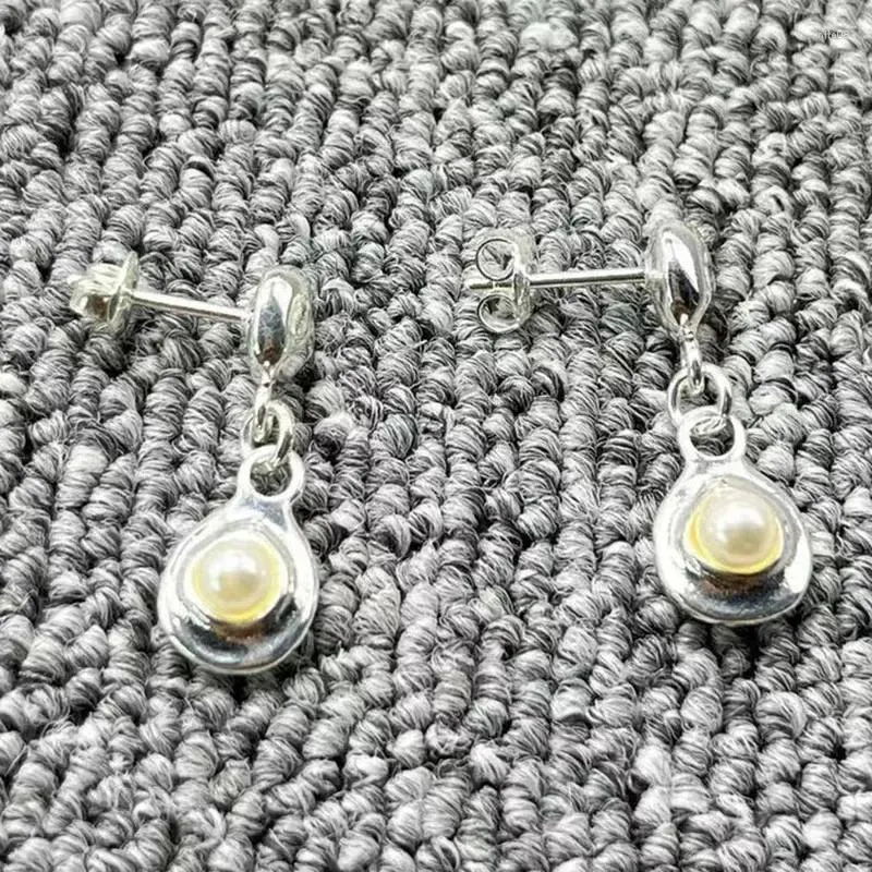 Boucles d'oreilles UNOde50 en argent 2024, galvanoplastie, mode exquise, bijoux simples, cadeaux, 925