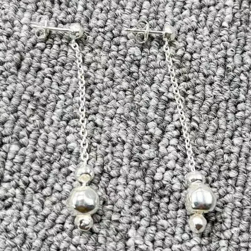 Boucles d'oreilles UNOde50 en argent 2024, galvanoplastie, mode exquise, pendentif boule Simple, bijoux cadeaux de Festival, 925