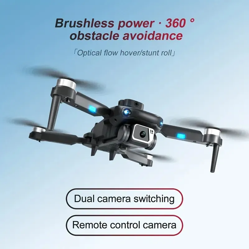 Drone S150 super rentable, moteur sans balais, positionnement du flux optique, évitement intelligent des obstacles, caméra ESC, jouet ou cadeau parfait pour adultes et enfants