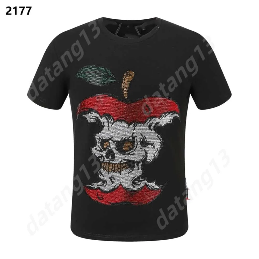 Philip Plein Mens T-Shirt T-Shirt Designer T Shirt Skull Man Thirts Classical Hip Hop Plein Shirt Man Shirt Leisure Outdoor Short Sleeved 8843