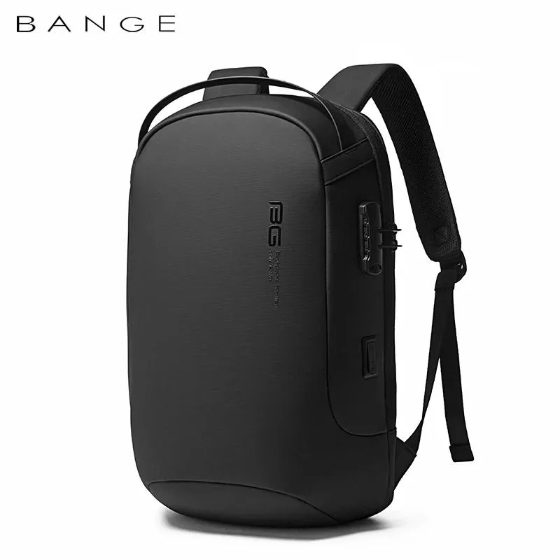 Bags BANGE Multifunction Men 15.6 inch Laptop Backpacks Fashion Waterproof Travel Backpack Antithief male Mochila school bags hot