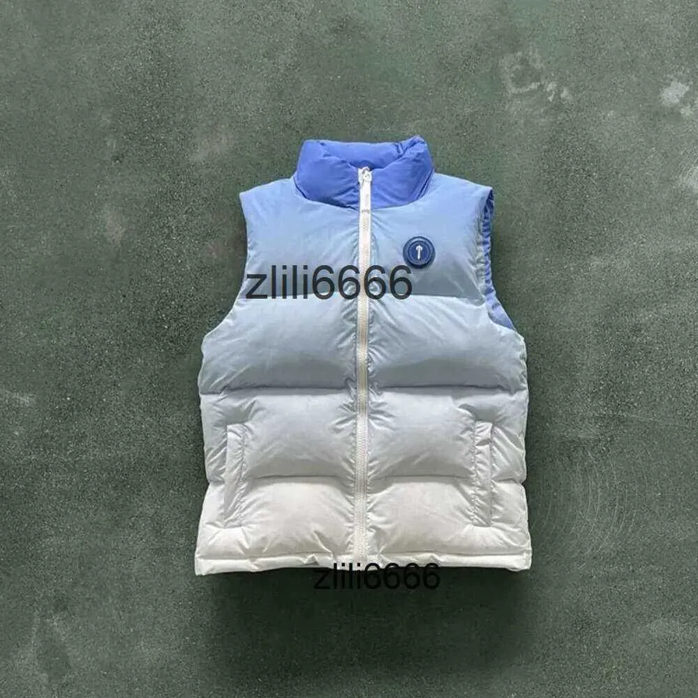 Trapstar down vest-grey