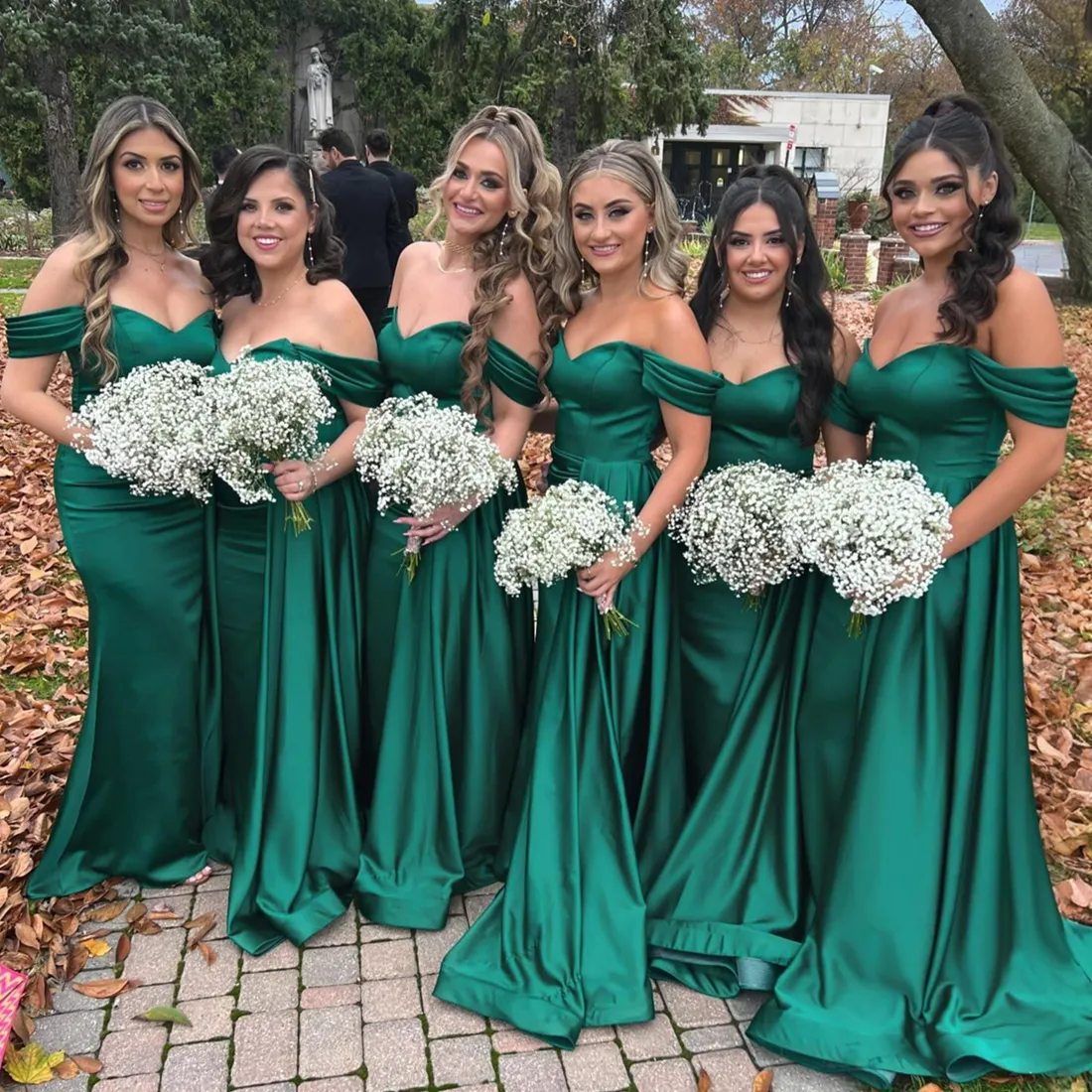 green bridesmaid dress meaning Fluorescent Shoulder Tie Maxi Dress – Ah Là Laà Lifestyle Boutique main image 0