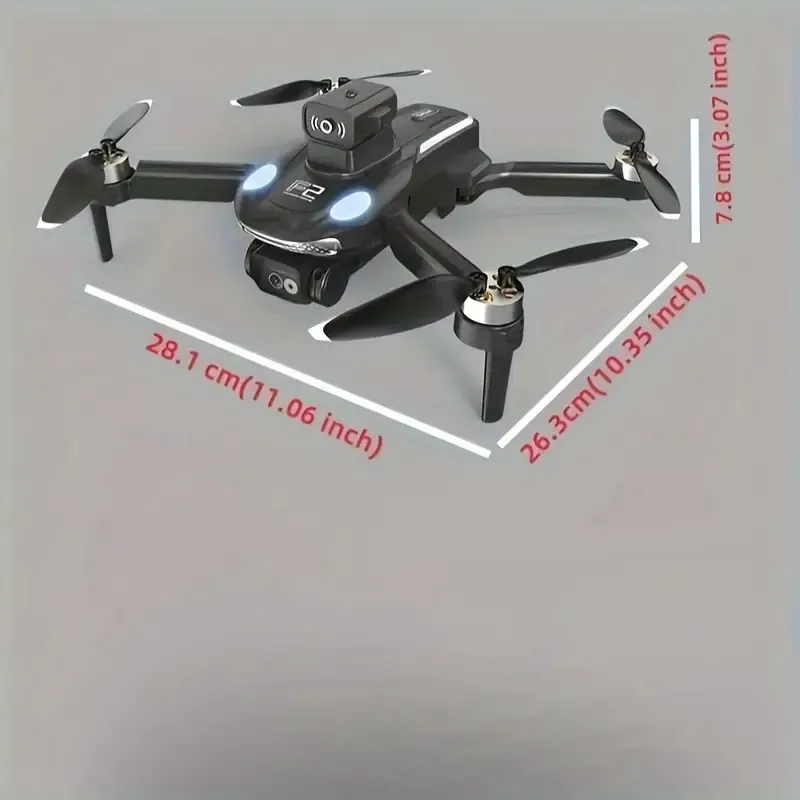 F2-5g Drone GPS senza spazzole con evitamento ad ostacoli a infrarossi, telecamera aerea HD di regolazione elettrica a 90 °: lente anteriore posizionata HD, shoot angolo largo 110 °, posizione GPS