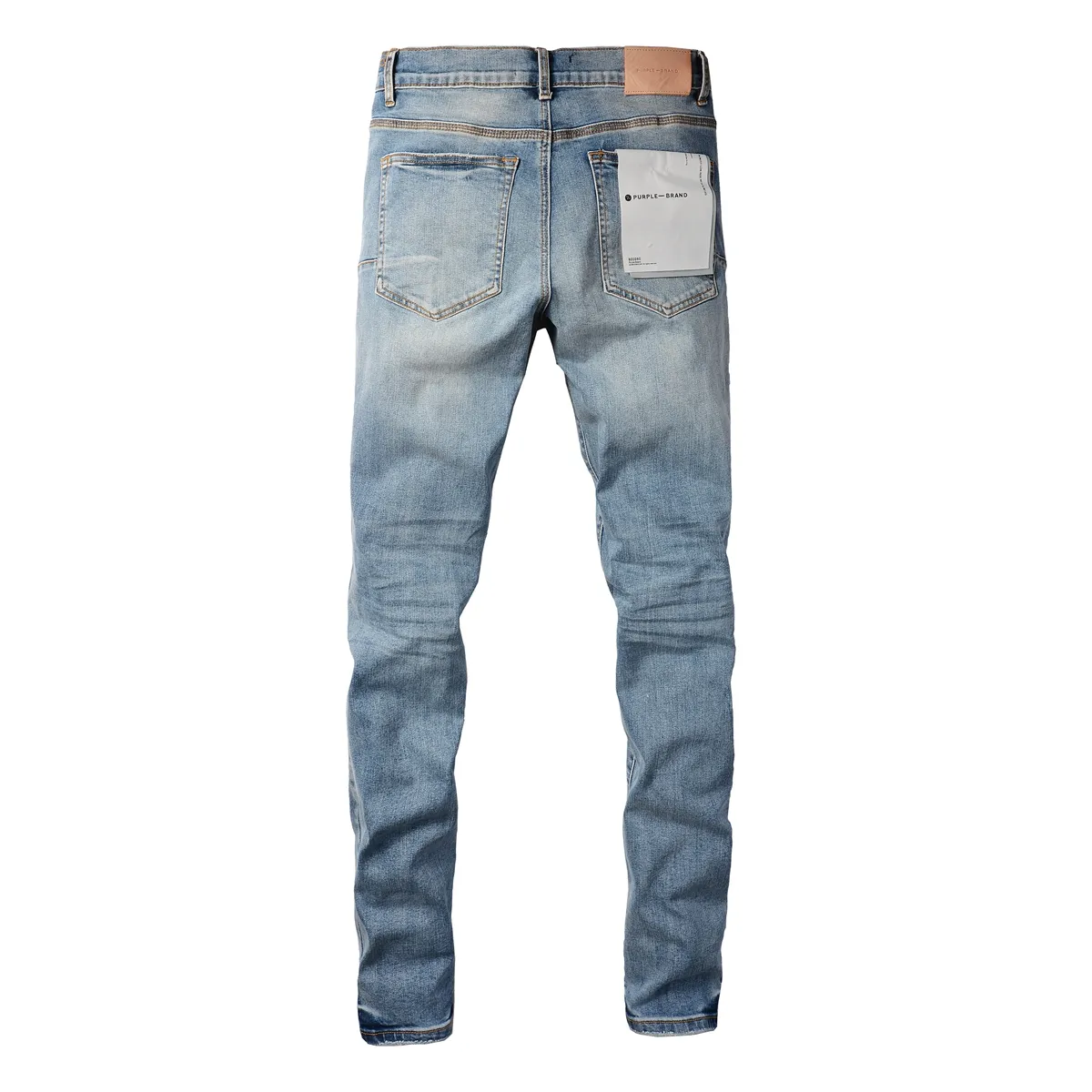 Jeans de marque pour hommes, jeans violets, mode pour hommes, motards déchirés, cargo en denim pour hommes, pantalons bleus, jeans skinny stretch, style de rue, pantalon panhandler z6