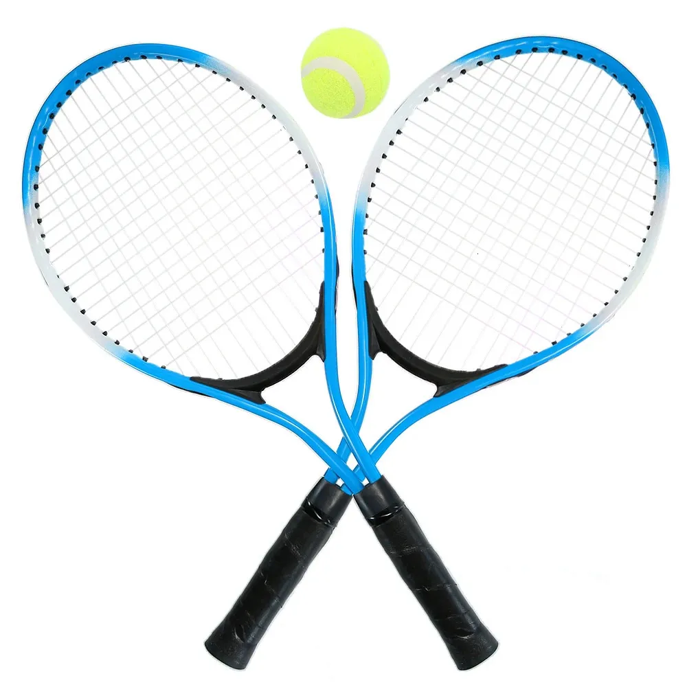 2 PCS Yüksek Kaliteli Eğitim Raket Junior Tenis Raketi Çocuklar İçin Gençlik Çocuk Tenis Raketleri