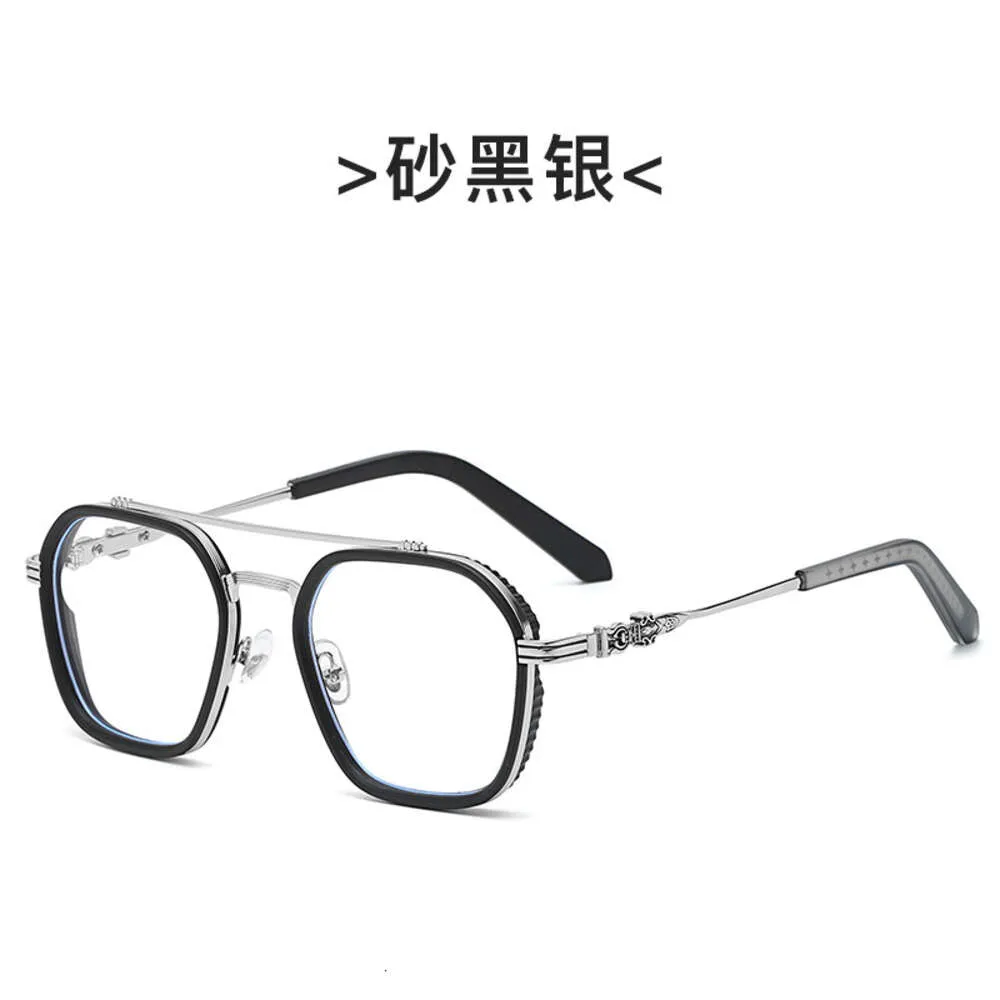 2024 Luxus-Designer-CH-Sonnenbrille für Männer und Frauen, verchromte Brillengestelle, neues Brillenschwert, Metall-Herz-Brillengestell, Mann, Unisex, hochwertige Brillen J5R3