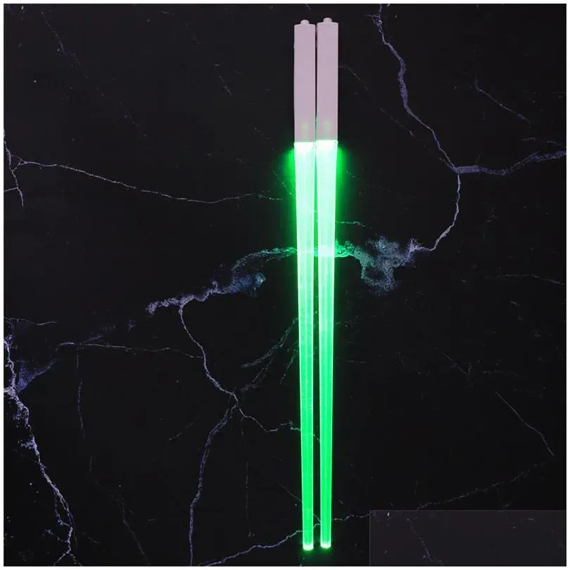 led glowing light chopsticks reusable sushi lightup chopsticks unique gifts for men